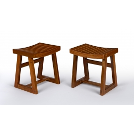 Teak stool