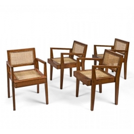 Teak armchair