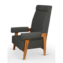 Teak armchair