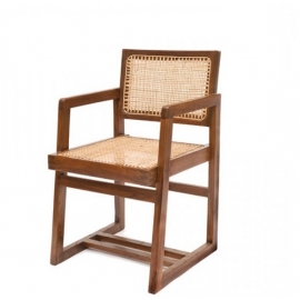 Teak armchair