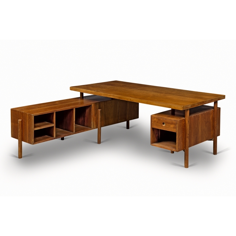 Le Corbusier Desk By Pierre Jeanneret