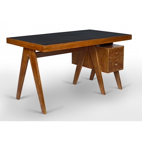 Teak desk.