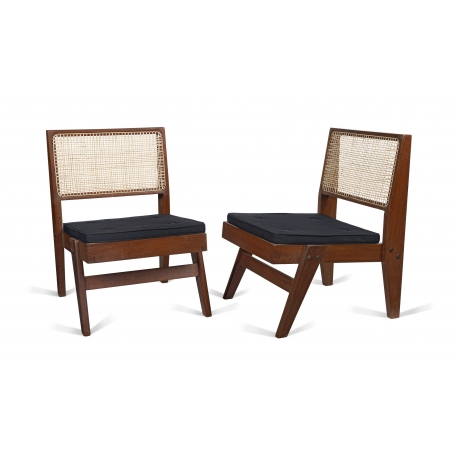 Teak low chair