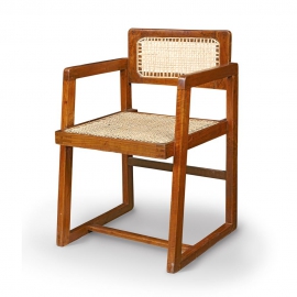 Teak armchair