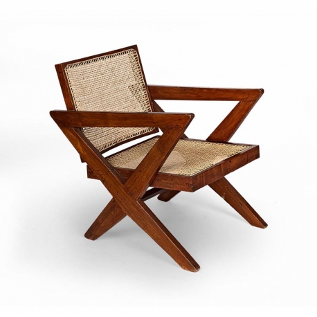 Teak armchair