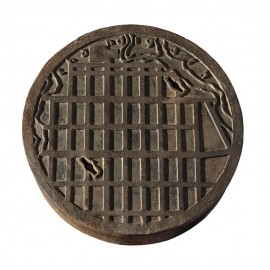 Charles Edouard JEANNERET aka LE CORBUSIER. Manhole cover