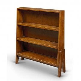 Pierre JEANNERET. Bookcase in solid teak. 