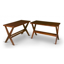 Pierre JEANNERET. Pair of console tables.