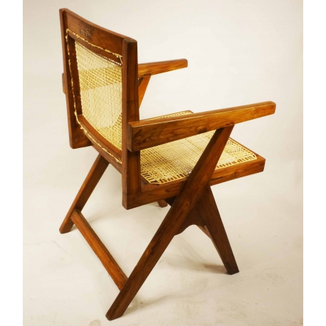 Pierre JEANNERET. Fauteuil.