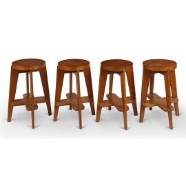 Teak stool