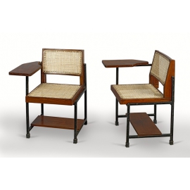 Teak writing chair