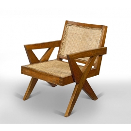 Teak armchair