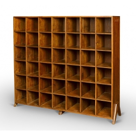 Teak storage unit