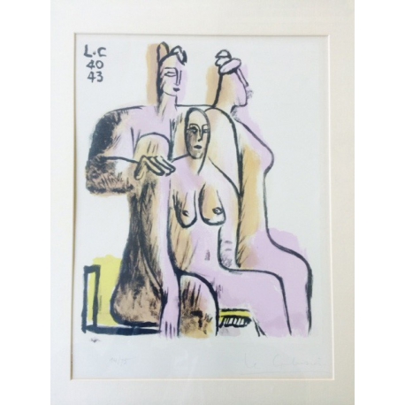 Le Corbusier. Trois femmes assises.