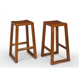 Teak stool