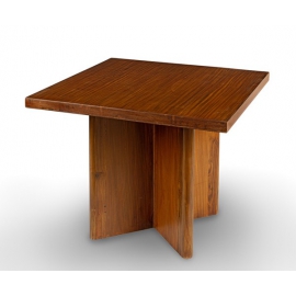 Pierre JEANNERET. Teak table.