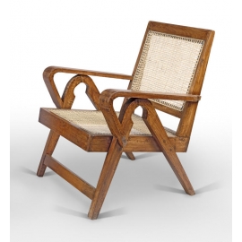 Teak armchair