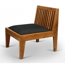 Teak low chair